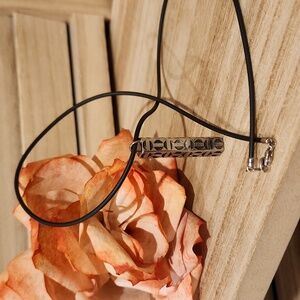 ❤️ TIFFANY & CO. STERLING SILVER UNISEX HEXAGONAL PRISM PALOMA PICASSO NECKLACE